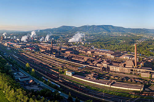 View of Třinecké železárny